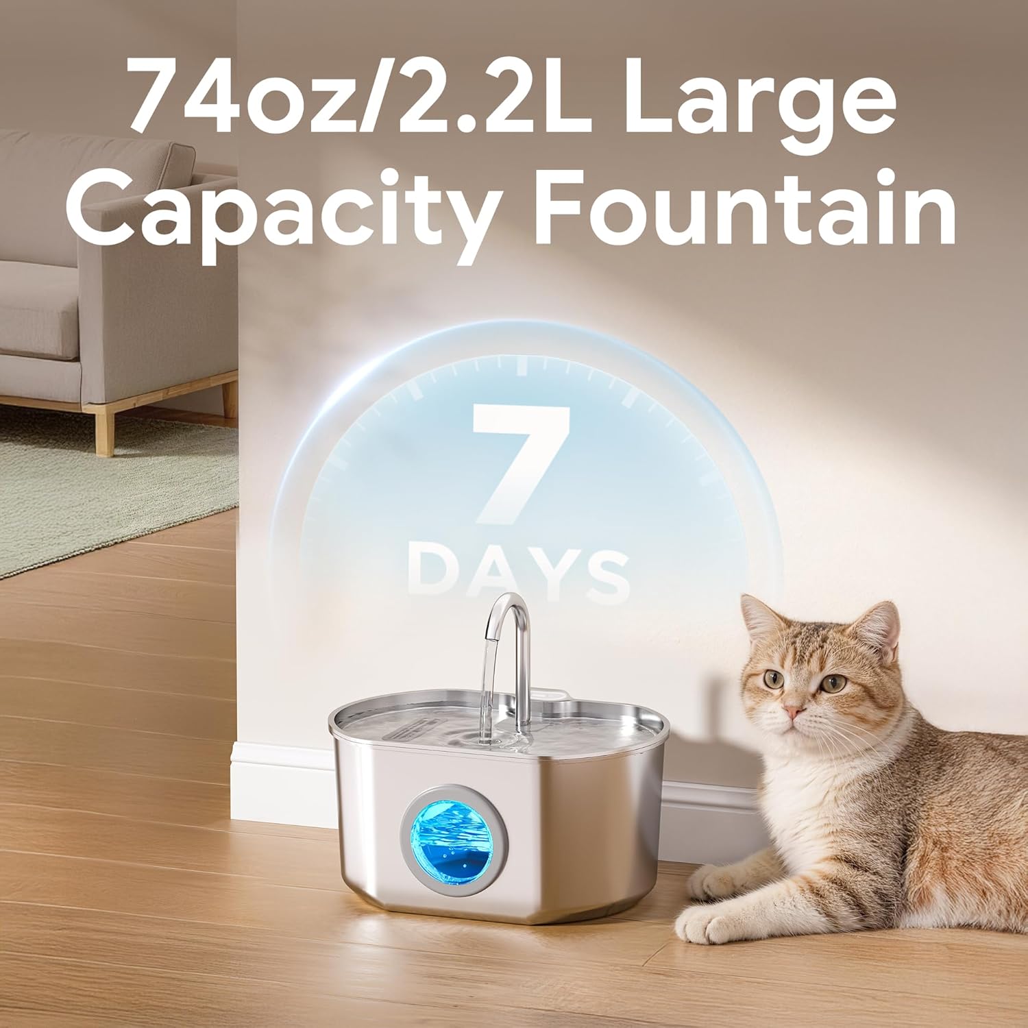 Hydrating Pet Water Fountain